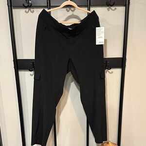 Athleta Black Track Pants